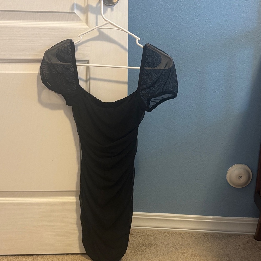Princess Polly Black Mini Dress